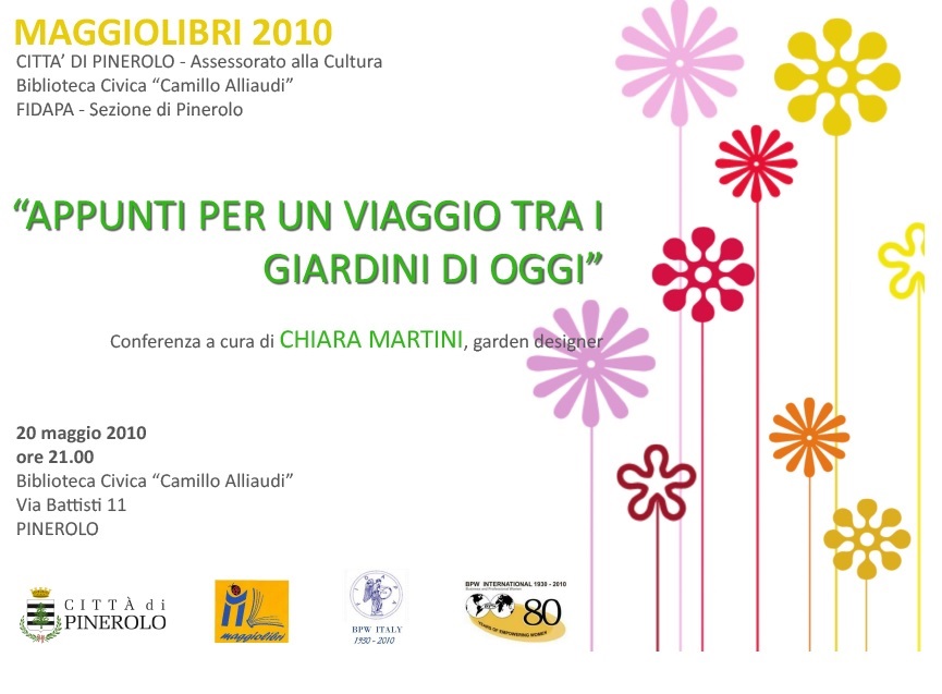 APPUNTI SUI GIARDINI DI OGGI