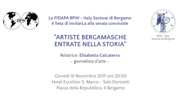 Pittrici bergamasche entrate nella storia.
