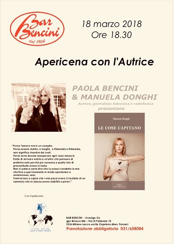 Presentazione del libro “Le cose capitano”