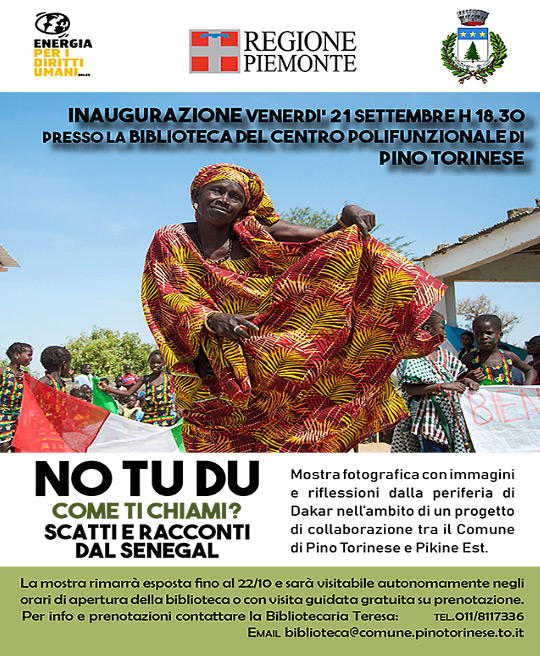 NO TU DU. Come ti chiami? Scatti e racconti dal Senegal.