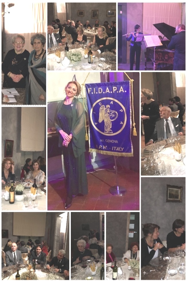 Cena degli auguri natalizi e raccolta fondi per costituire una borsa di