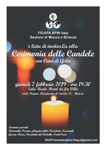 Cerimonia delle candele