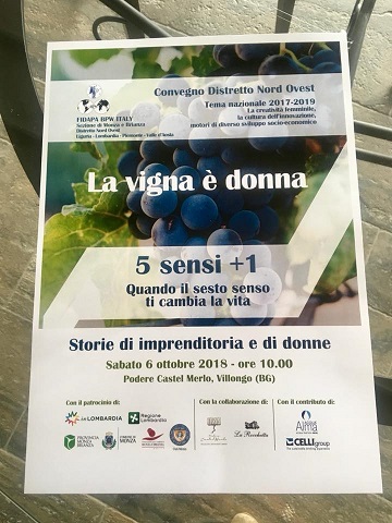 Convegno distrettuale “La vigna è donna”