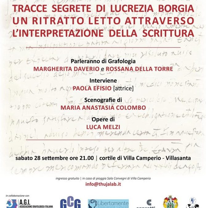 Lucrezia Borgia: la sua personalità attraverso la scrittura
