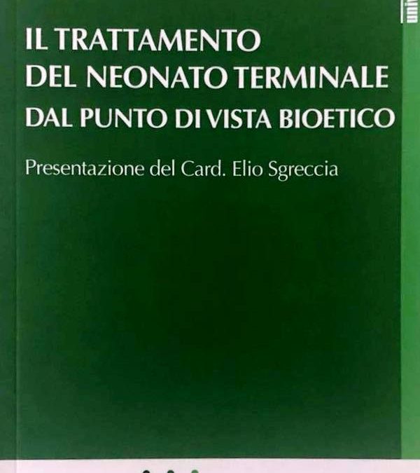 30 ottobre 2018 – presentazione del libro di Lourdes Velazquez “Il trattamento del neonato terminale dal punto di vista neoetico”