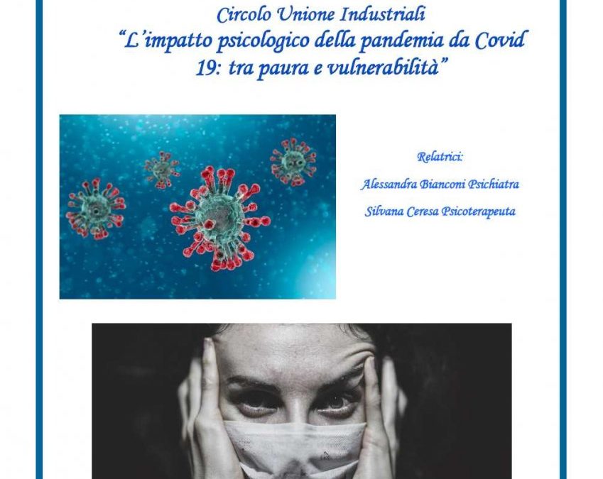 Incontro “L’impatto psicologico della pandemia da Covid 19 tra paure e vulnerabilità”