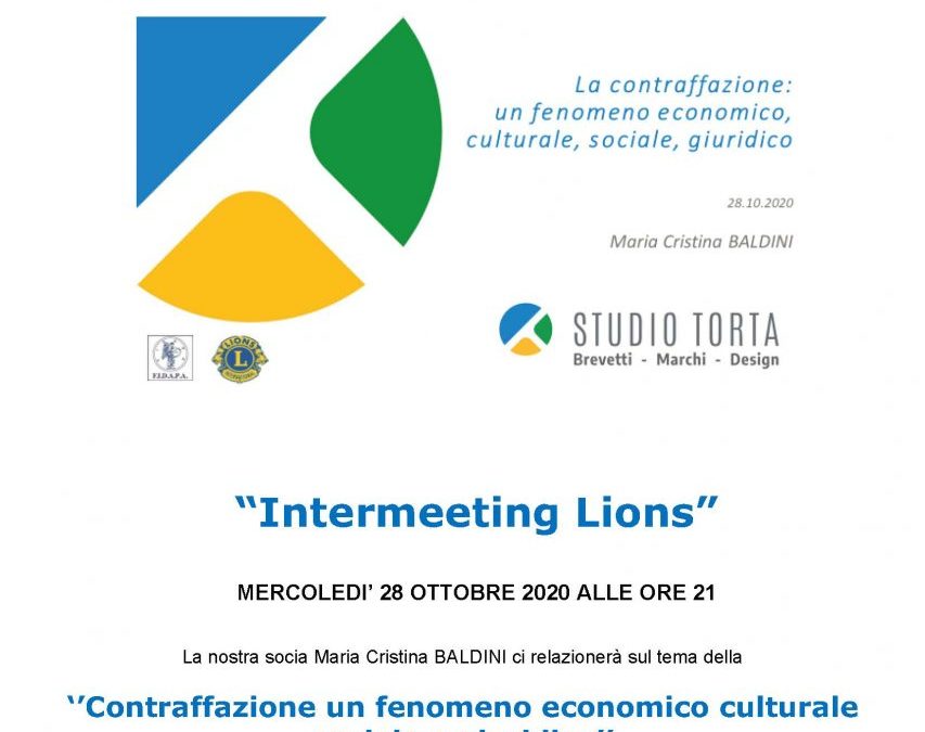 CONFERENZA – CONTRAFFAZIONE: UN FENOMENO ECONOMICO, CULTURALE, SOCIALE E GIURIDICO