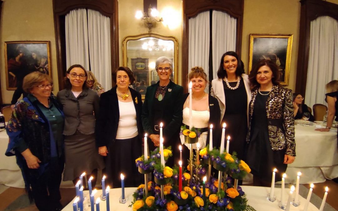Cerimonia delle Candele al Circolo Ufficiali a Torino